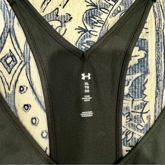 Under Armour Racerback Tank (Black) XL NWOT - Picture 7 of 7